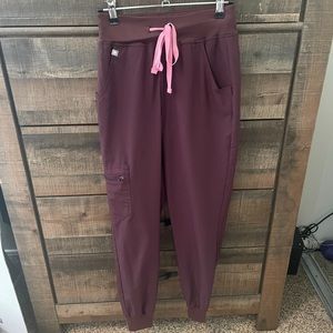 Figs Joggers High Waist XXSP- Dark Fig